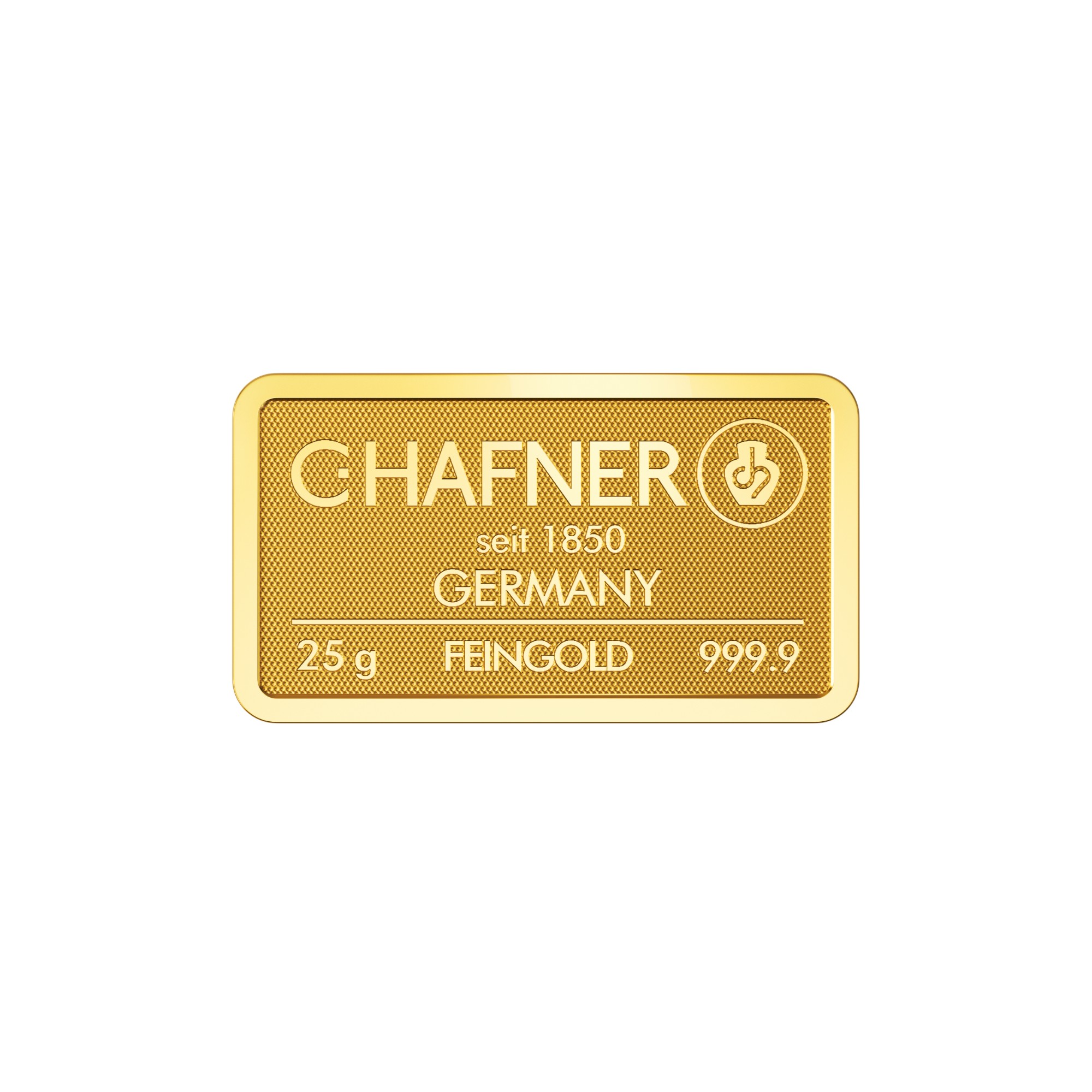 25g Goldbarren C.HAFNER - 999,9 Feingold - Neuware - Bild 2