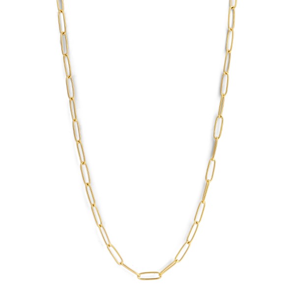 Lovebird Collier 38+5cm Edelstahl IPG - Kettenglieder 15x5mm - Bild 2