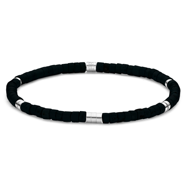 Frank 1967 Armband Edelstahl IPS - Achat 4mm - Zwischenteil 4mm