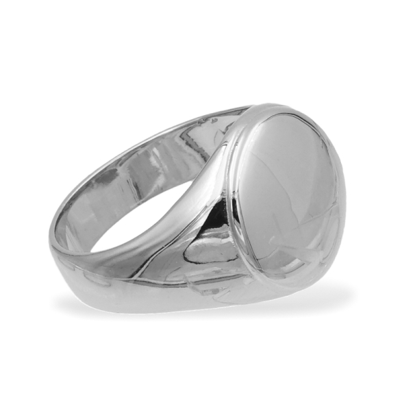 Siegelring für Damen Silber 925 - Rund 14mm - Bild 3