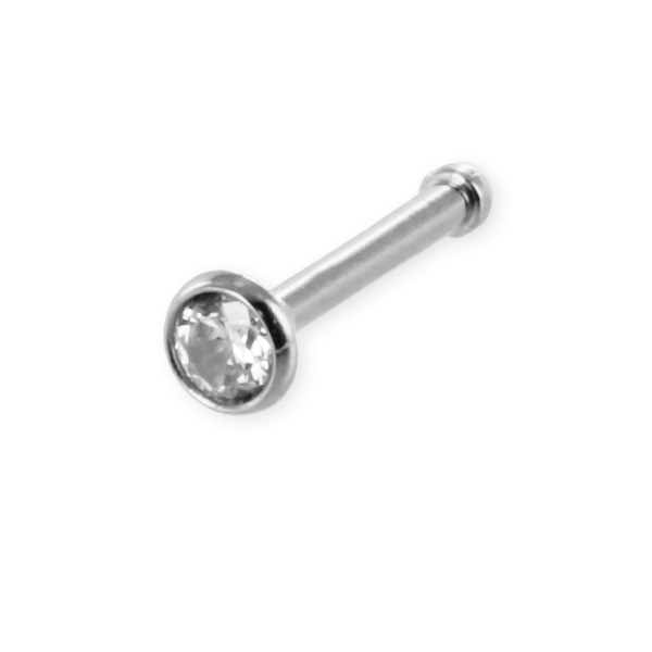 Nasenstecker Zirkonia Silber 925 - 2mm