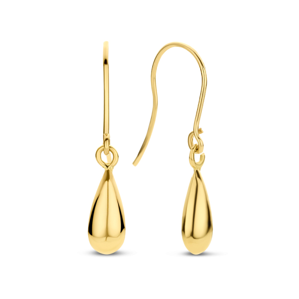 Ohrhänger Tropfen Gold 585