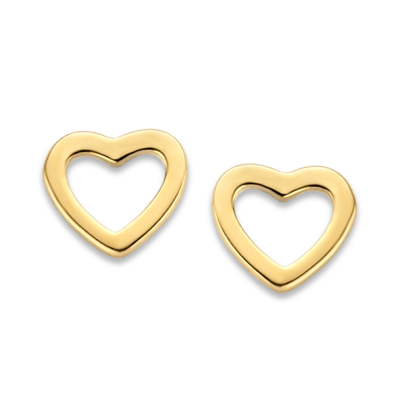 Ohrstecker Herz Gold 585 - 3,5x3,9mm
