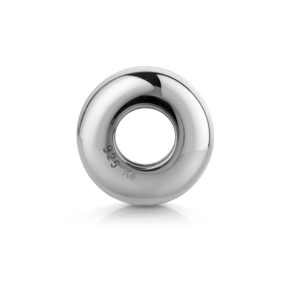 Charm Divider Cycle Silber 925 - Hochglanz - Ø 9,5mm - Bild 2