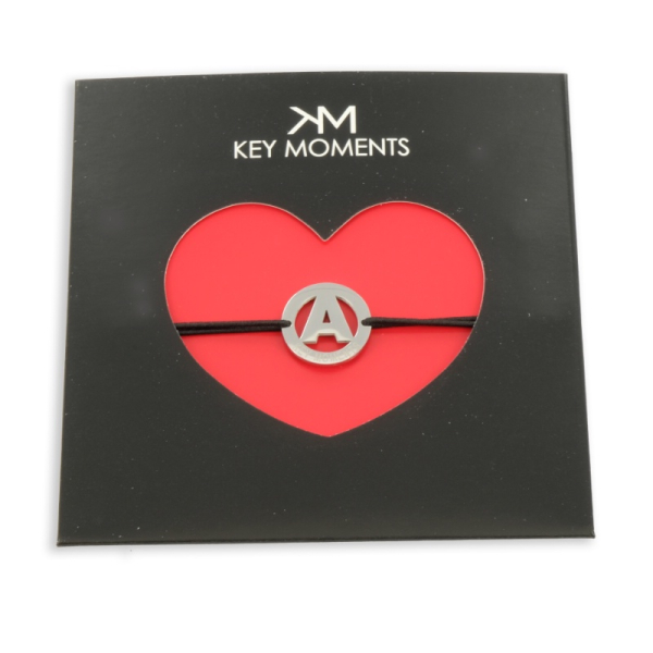 Key Moments Buchstaben-Armband Edelstahl - Bild 2