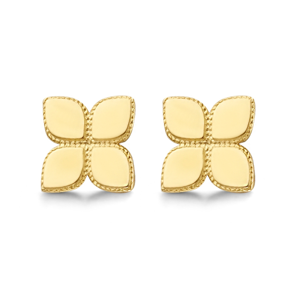 Ohrstecker Blume Gold 585 - 5x5mm