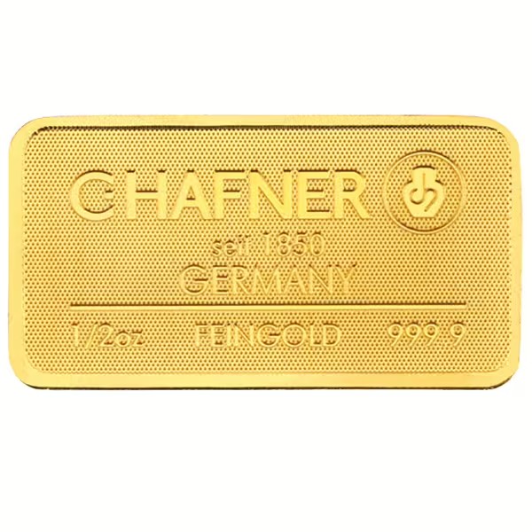 Goldbarren C. Hafner 1/2 oz - 15,55g Feingold 999,9 - Neuware - Bild 2