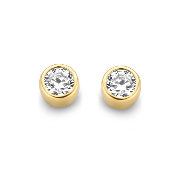 Ohrstecker Zirkonia Gold 585 - 2mm