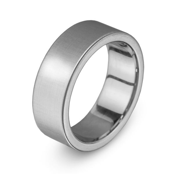 Frank 1967 Ring Edelstahl IPS - Mattiert - 8mm breit
