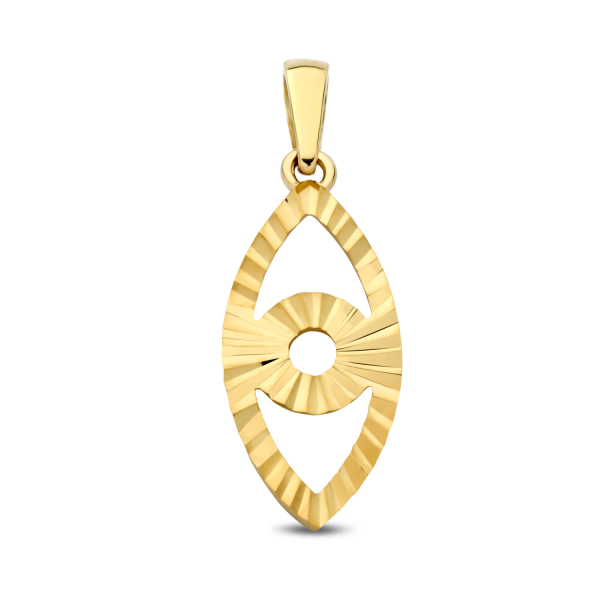 Anhänger Nazar Auge Gold 585 diamantiert