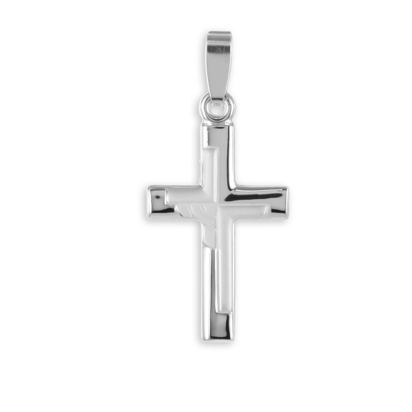 Kreuzanhänger Silber 925 - 23,5x14,5mm