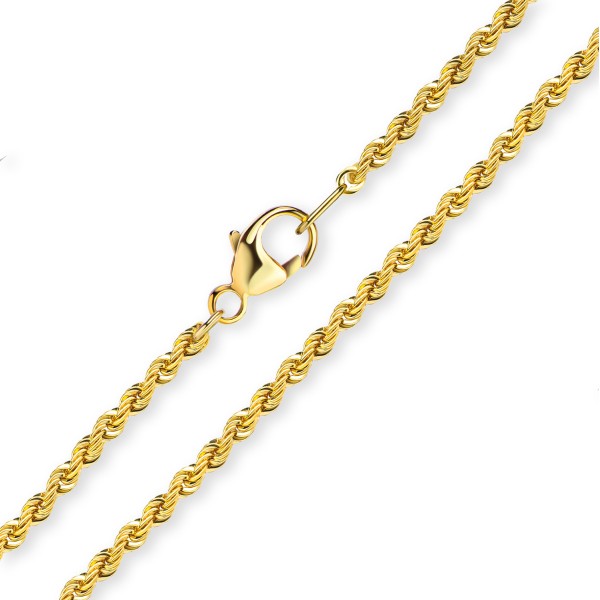 Kordelkette Gelbgold 585 - 1,7mm breit - 42cm
