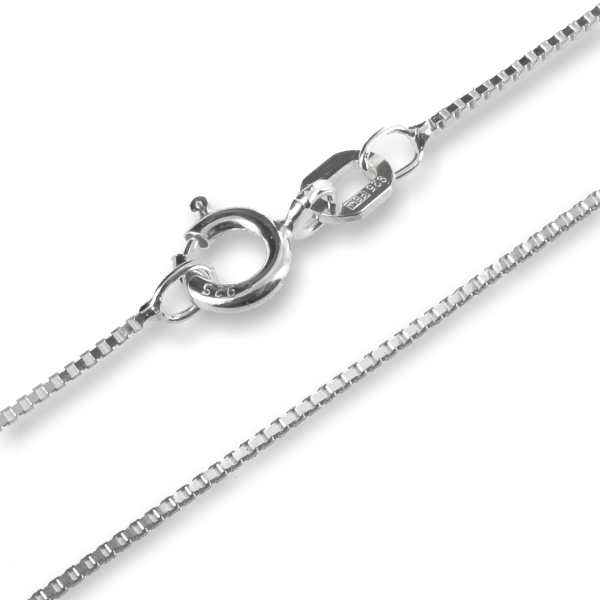 Venezianerkette Silber 925 - 0,8mm breit - 38cm
