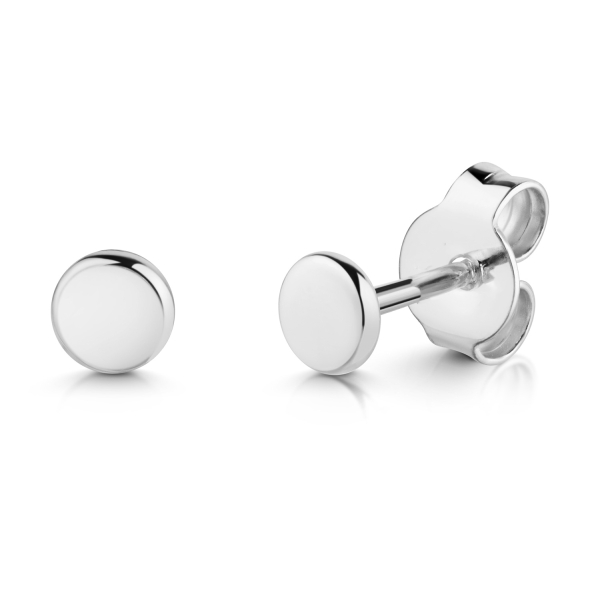 Ohrstecker Dot Silber 925 - Hochglanz - Ø 4mm