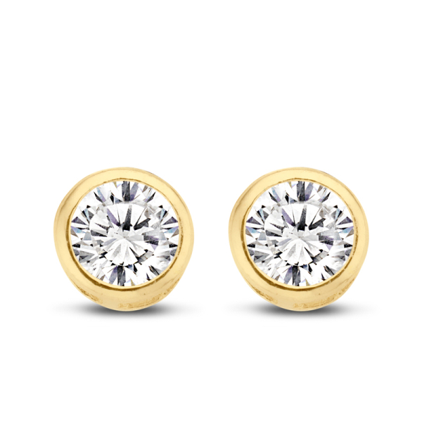 Ohrstecker Zirkonia Gold 585 - 3,5mm