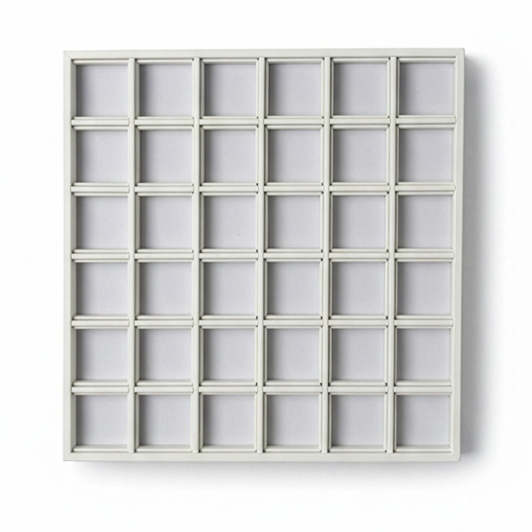 Set Schmuckvitrine groß 45x45x196cm - Beleuchtet - mit Laden und Karten - Bild 3