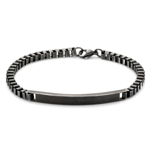 Frank 1967 Armband mit Schild Edelstahl IPB - Schild 45x5,5mm