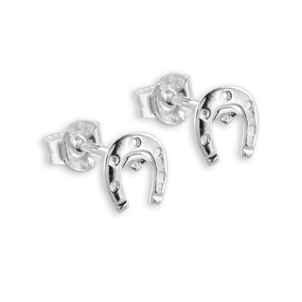 Ohrstecker Hufeisen Silber 925 - 6,7x6,3mm