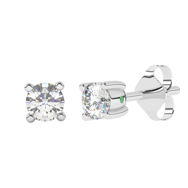 Diamo Diamonds Ohrstecker Lab Grown Brillant 0,20 ct Weißgold 585