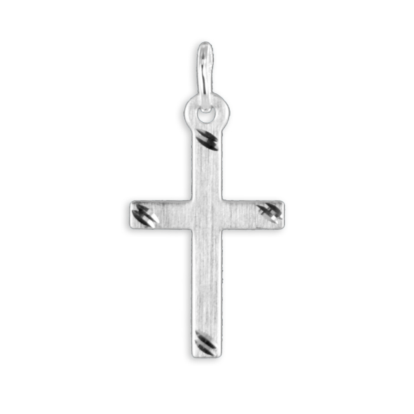 Kreuzanhänger Silber 925 - 17x10mm