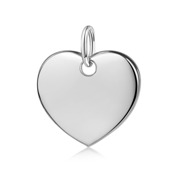 Anhänger Herz Silber 925 - 15x13mm