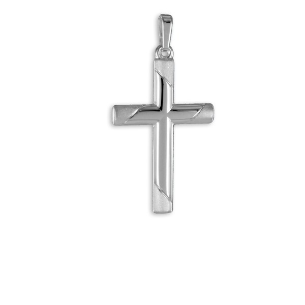 Kreuzanhänger Silber 925 - 28x19mm